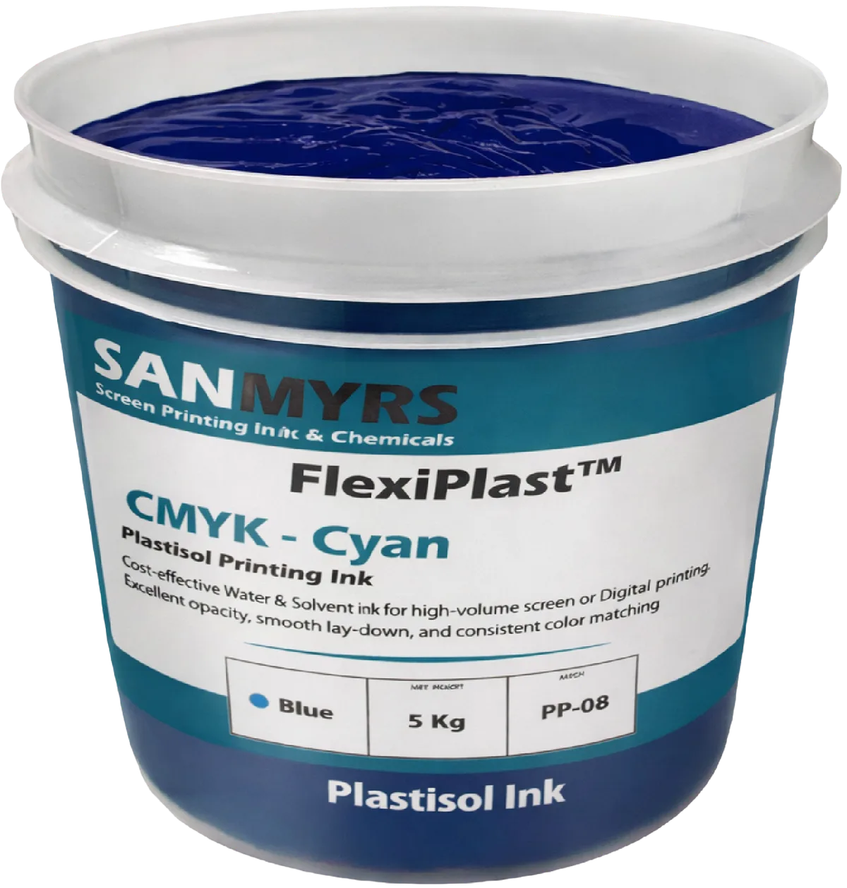 Plastisol CMYK Cyan